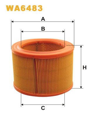 Фільтр повітряний Citroen Berlingo/Xsara/Peugeot 306/Partner 1.8D/1.9D 96-02 WIX Filters фото 6