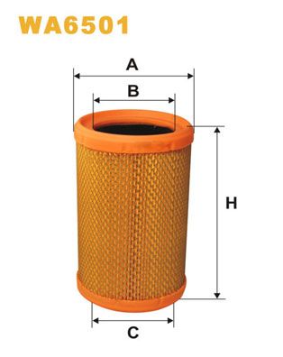 Фільтр повітряний Renault Kangoo/Clio/Twingo 1.2i 97- (бочка) WIX Filters фото 9