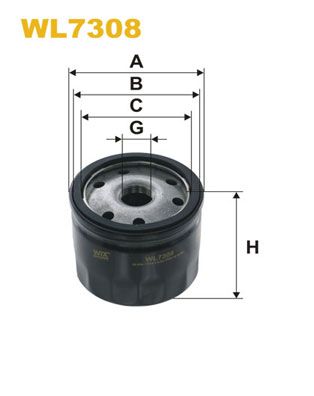 Фільтр масляний Fiat Doblo 1.9JTD/1.9D Multijet 01- WIX Filters фото 7