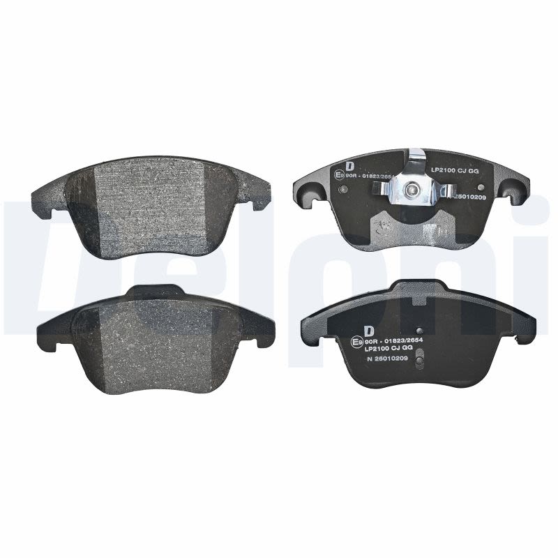 Комплект гальмівних колодок передн , DS DS 4, DS 5, CITROEN C4 GRAND PICASSO I, C4 II, C4 PICASSO I, C4 PICASSO II, DS4, DS5, PEUGEOT 3008 I, 307, 5008, 5008 I 1.2-2.0DH 10.03- фото 4