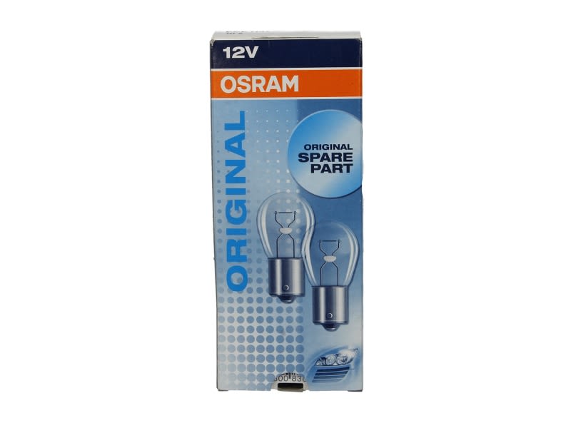 Автолампа 21W P21W 12V 21W BA15S/КРАТН. X10 OSRAM (7506) osram фото 3