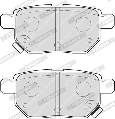 Колодки гальмівні дискові TOYOTA COROLLA ЛІФТБЕК (_E15_) 1.6 2006.10- FERODO (FDB4042) Ferodo фото 6