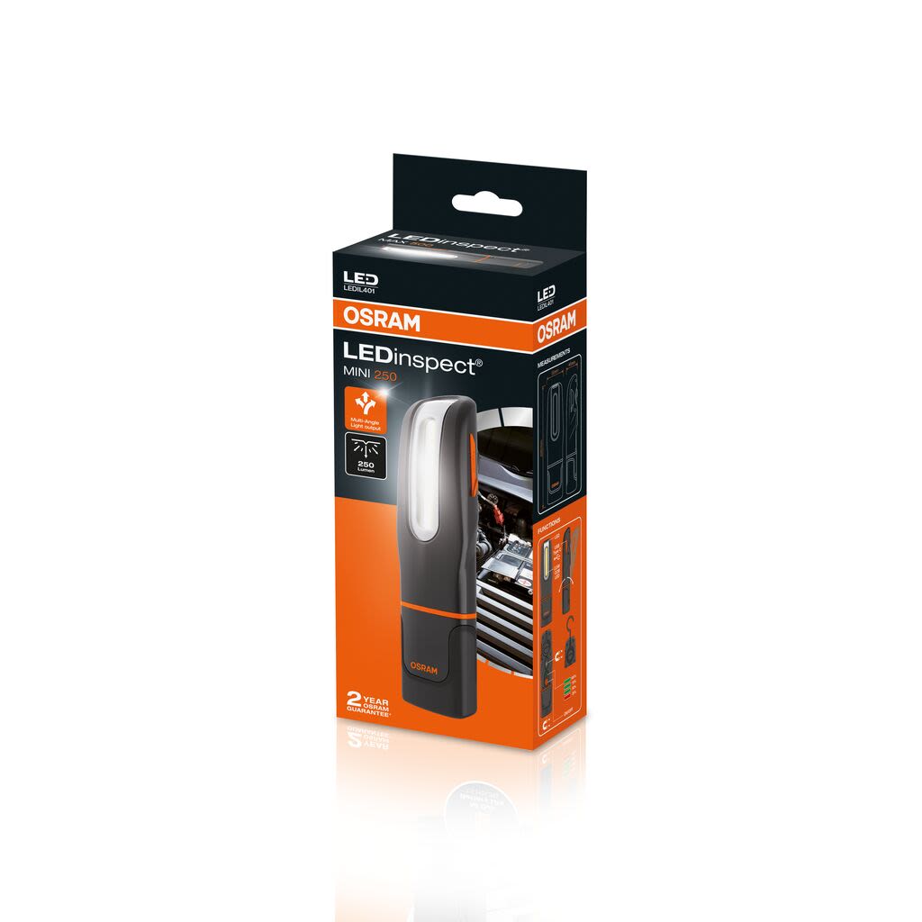 Ліхтар LEDINSPECT® MINI250 / 6000K 7.4W 250LM MAX/70 OSRAM (LEDIL401) osram фото 10