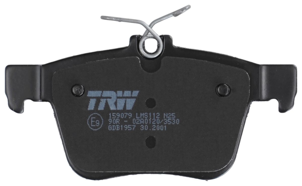 Комплект гальмівних колодок задн , AUDI A3, Q2, Q3, TT, CUPRA ATECA, SEAT ATECA, LEON, LEON SC, LEON ST, TARRACO, SKODA KAROQ, KODIAQ I, SUPERB III, VW ARTEON 1.0-Electric 04.12- фото 6