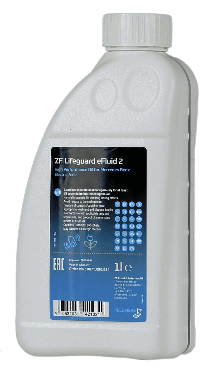 Олива АКПП ATF (1L) ZF Lifeguard eFluid 2 PORSCHE PDK/PORSCHE PENTOSIN FFL-3 ZF фото 11