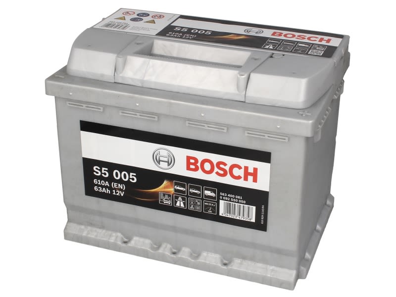 Аккумулятор bosch s5 63ah