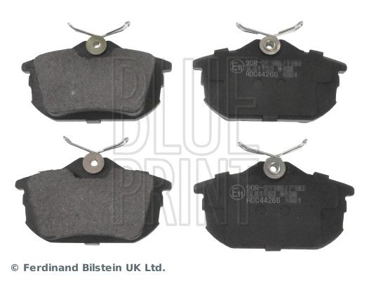 Колодки гальмівні (задні) Mitsubishi Carisma/Colt/Space Star/Volvo S40 95-12 (з датчиками) Blue Print фото 10