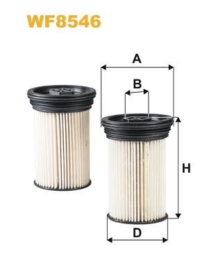 Фільтр паливний Chevrolet Captiva 2.2D 4WD 11-/Opel Antara 2.0/2.2 CDTi 10- (к-кт) WIX Filters фото 11