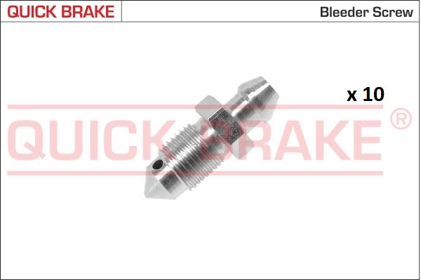 Гальмівний повітряний клапан (M10x1мм) упак. 10шт DS DS 3, IVECO DAILY I, DAILY II, DAILY III, DAILY IV, MERCEDES A (V177), A (W176), A (W177), B SPORTS TOURER (W246, W242) 0.6-Electric 08.67- фото 2