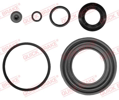 Ремкомплект супорта (заднього) Nissan Cabstar/NT400 06- (d=46) (Brembo) Quick Brake фото 5