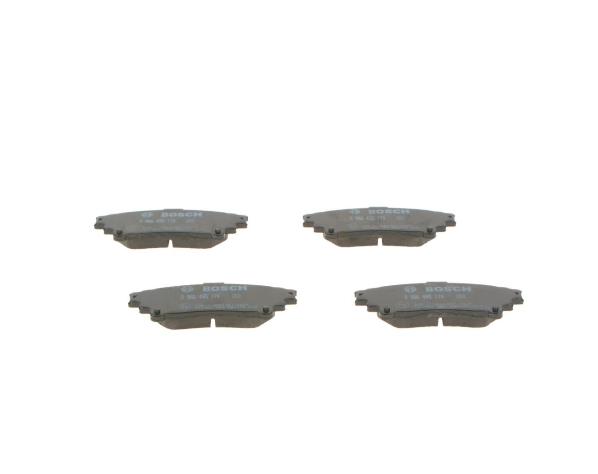 Колодки гальмівні дискові LEXUS RX (_L1_) 3.5 2008.12-2015.12 BOSCH (0 986 495 174) Bosch фото 9