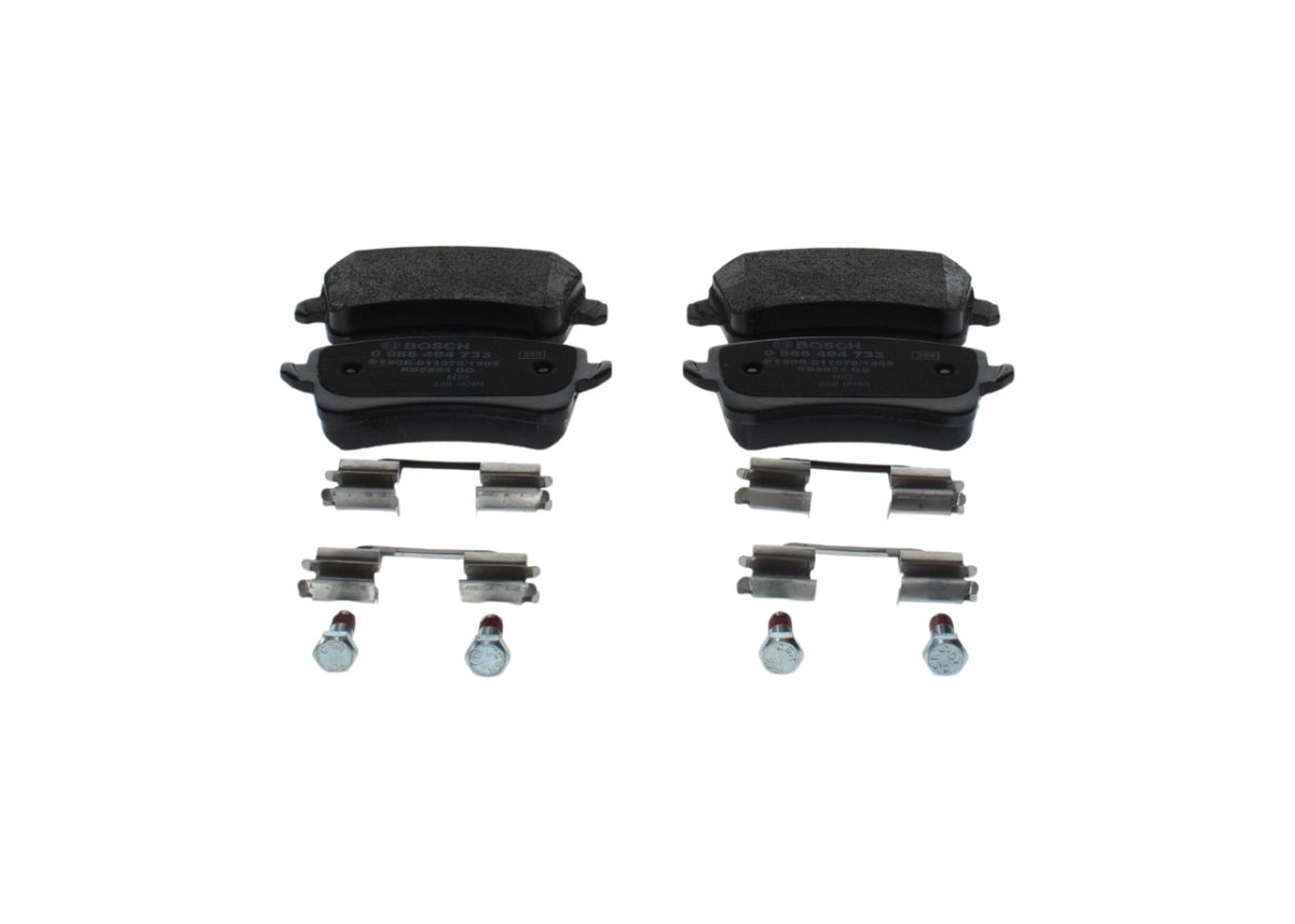 Колодки гальмівні (задні) Audi A4/A5/Q5 07- (к-кт) Bosch фото 12