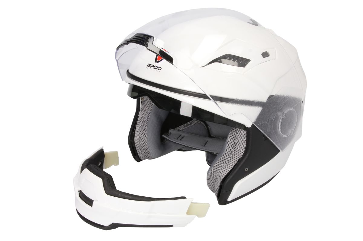 Open Helm ISPIDO ARSEN weiß,Größe L | motointegrator