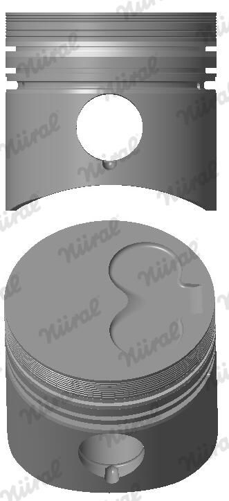 Поршень VAG 77.01 1.6D/2.0D CN/CR NURAL (87-109507-00) Nural фото 7