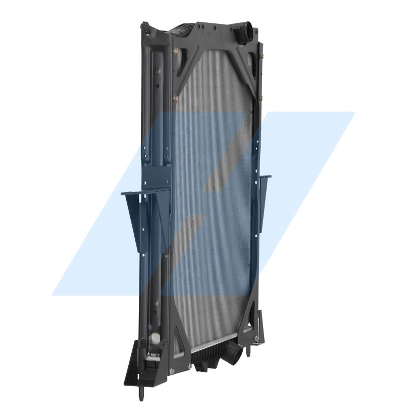 Радіатор двигуна (з рамою, нижні кронштейни) VOLVO FM, FM10, FM12, FM7, FM9 D10A320-D9B380 08.98- фото 6