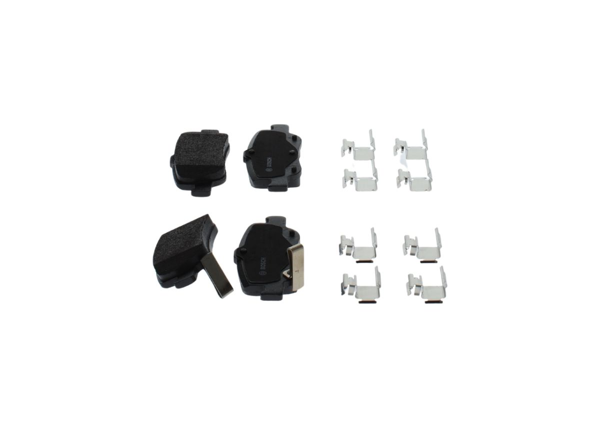 Комплект гальмівних колодок задн , GREAT WALL VOLEEX C20R, TOYOTA AURIS, COROLLA, YARIS 1.2-2.2D 11.05- фото 2