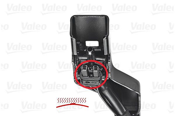 Щітка склоочисника К-Т БАСКАРКАСНИЙ AQUABLADE/650/480 MM/VA308/С підігрівом VALEO (572308) Valeo фото 9