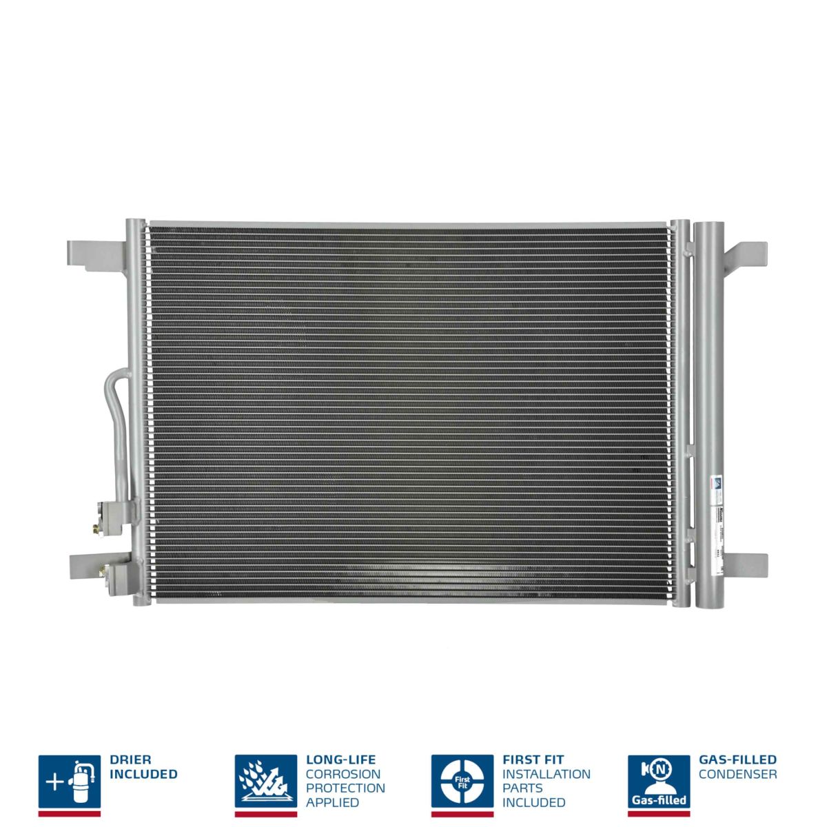 Конденсер кондиціонера AUDI A 3/S 3 (8V) (12-) 1.0 TSI NISSENS (940834) Nissens фото 5