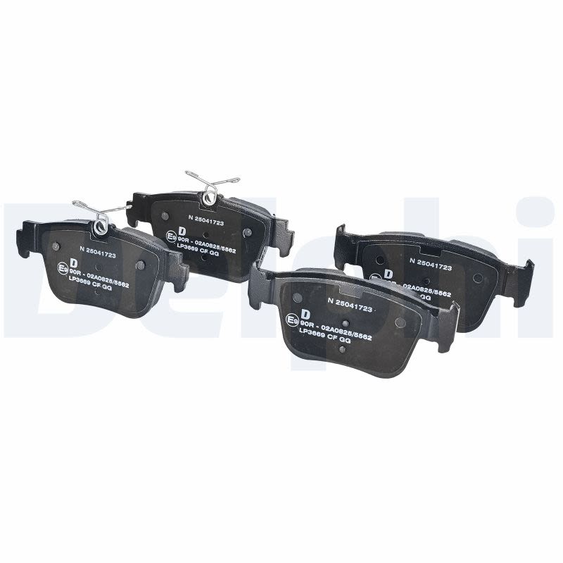 Комплект гальмівних колодок задн , AUDI A3, A3 ALLSTREET, Q3, CUPRA FORMENTOR, LEON, LEON SPORTSTOURER, TERRAMAR, FORD TOURNEO CONNECT V761 NADWOZIE WIELKO, TRANSIT CONNECT V761 1.0-2.5 07.19-