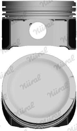 Поршень VAG 81.5 AMB/ARX/ARY/ATC/AUM/AUQ/AVJ/AWM/AWP/AWT/BEX/BFB/BVP/BVR NURAL (87-502907-30) Nural фото 4