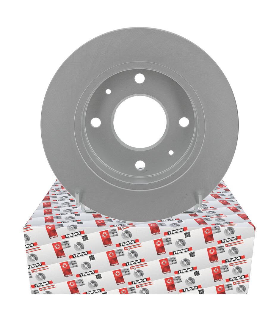 Диск гальмівний З ПОКРИТТЯМ MITSUBISHI COLT VI (Z3_A, Z2_A) 1.3 2002.10-2012.12 FERODO (DDF1622C) Ferodo фото 6