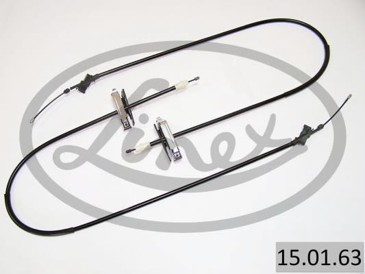 Трос ручника (задний) Ford Focus 98-04 (1480/1320) фото 7