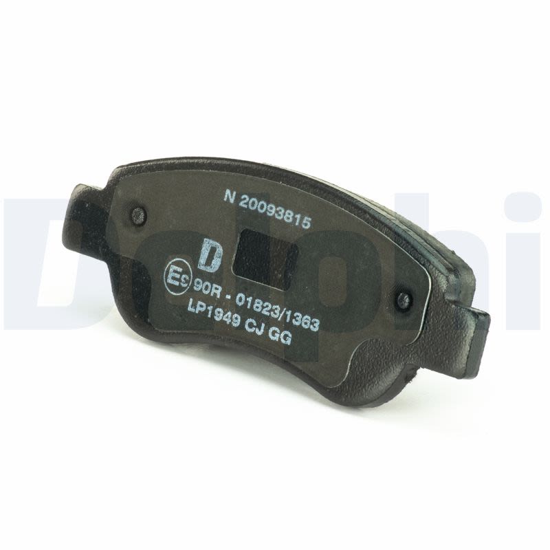Комплект гальмівних колодок передн , CITROEN C1, C1 II, PEUGEOT 107, 108, TOYOTA AYGO 1.0/1.2/1.4D 06.05- фото 5