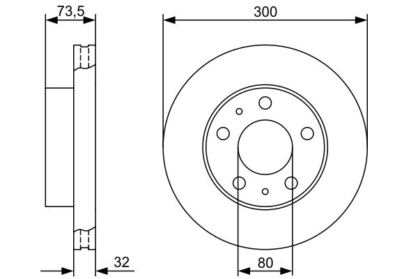 Диск тормозной (передний) Fiat Ducato/Peugeot Boxer/Citroen Jumper 06- (299.7x32) фото 11