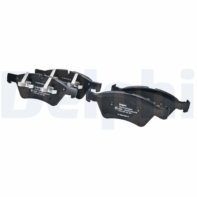 Комплект гальмівних колодок передн , MERCEDES E (W211), E T-MODEL (S211), G (W463), GL (X164), M (W164), R (W251, V251) 3.0-6.0 10.03-04.18 фото 2