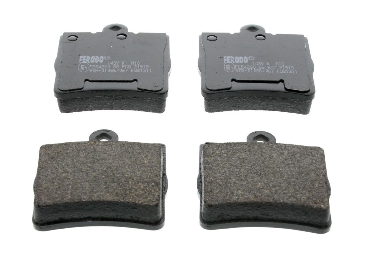 Колодки гальмівні дискові MB E-CLASS (W210) 2.0 1995.06-2003.08 FERODO (FDB1311) Ferodo фото 4
