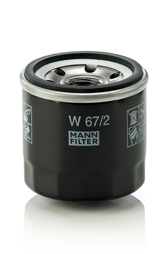 Фільтр масляний Chevrolet Aveo 1.2/Chery QQ 0.8 04-12/Suzuki Swift 1.0-1.6 83-/Daewoo 0.8-1.0 98- Mann Filter фото 12