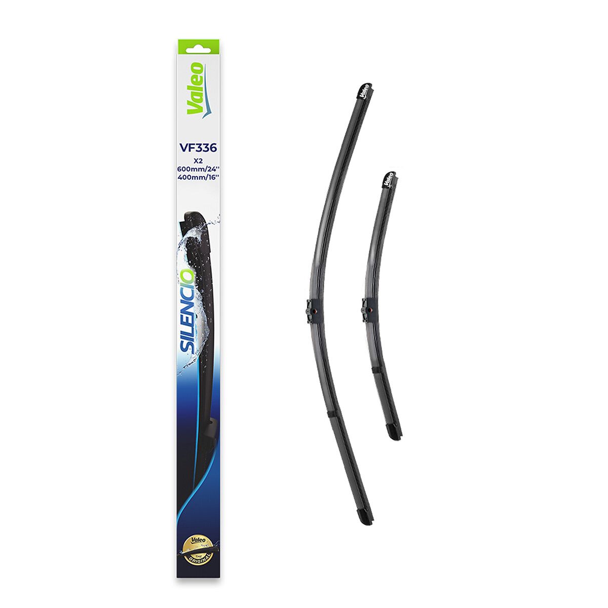 Щітка склоочисника К-Т БАСКАРКАСНИЙ SILENCIO®/600/400 MM/VF336 VALEO (574399) Valeo фото 6