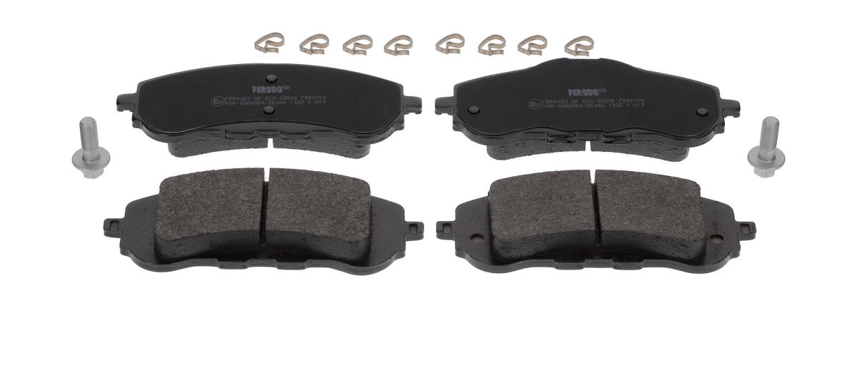 Комплект гальмівних колодок передн , MERCEDES CLS (C218), CITROEN BERLINGO, OPEL ASTRA L, COMBO, PEUGEOT 308, 308 I, 308 II, 308 III, PARTNER, RIFTER 1.2-Electric 01.11- фото 2