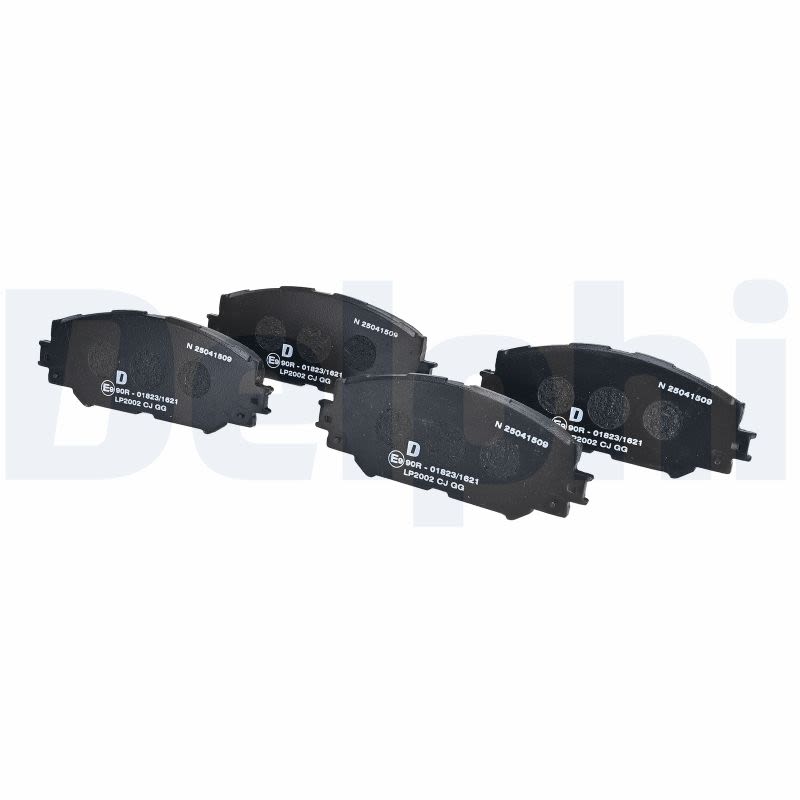 Комплект гальмівних колодок передн , LEXUS HS, SUBARU TREZIA, TOYOTA ALLION II, AQUA, AURIS, COROLLA, MATRIX, MIRAI, NOAH/VOXY, PREMIO, PRIUS PLUS, RAV 4 III, RAV 4 IV 1.3-Electric 11.05- фото 3