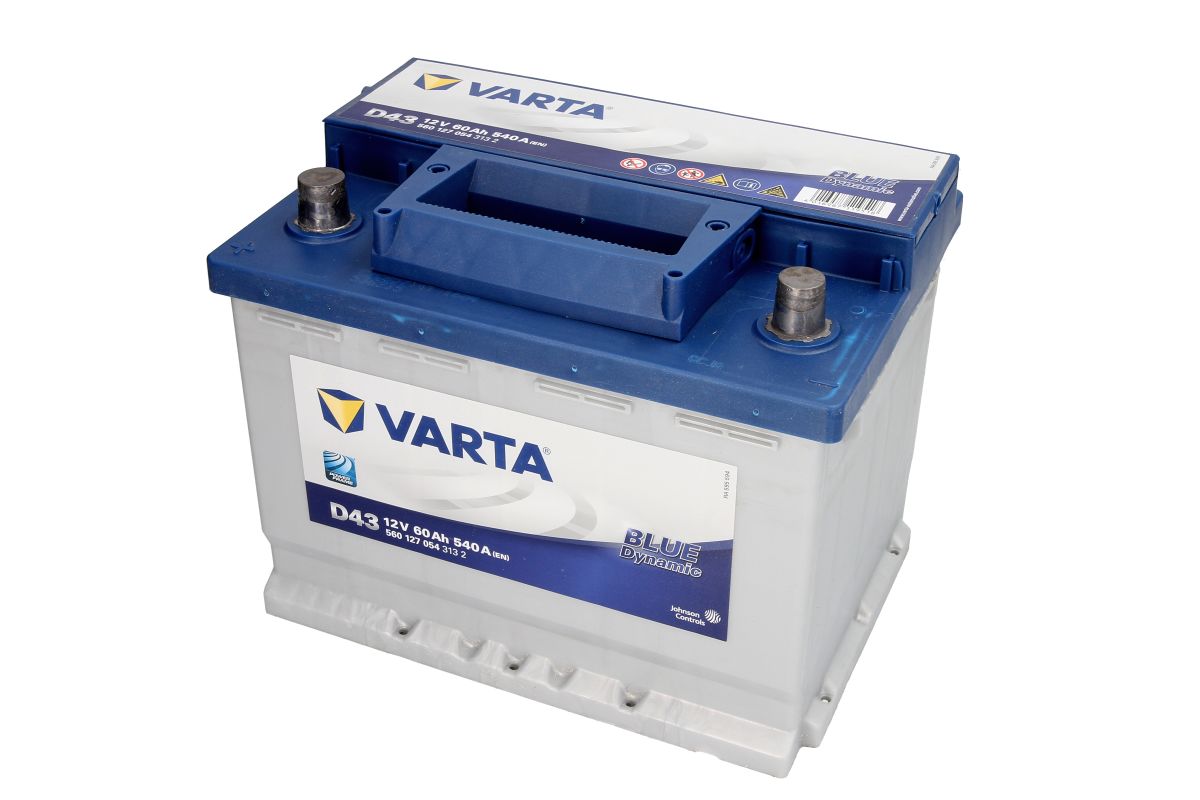 Аккумулятор varta 60ah 540a