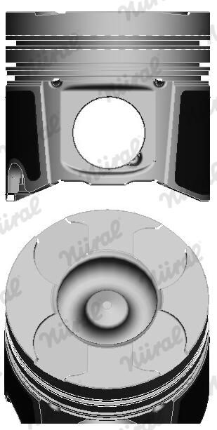 Поршень RENAULT 89.5 G9U TRAPEZ NURAL (87-137507-10) Nural фото 4