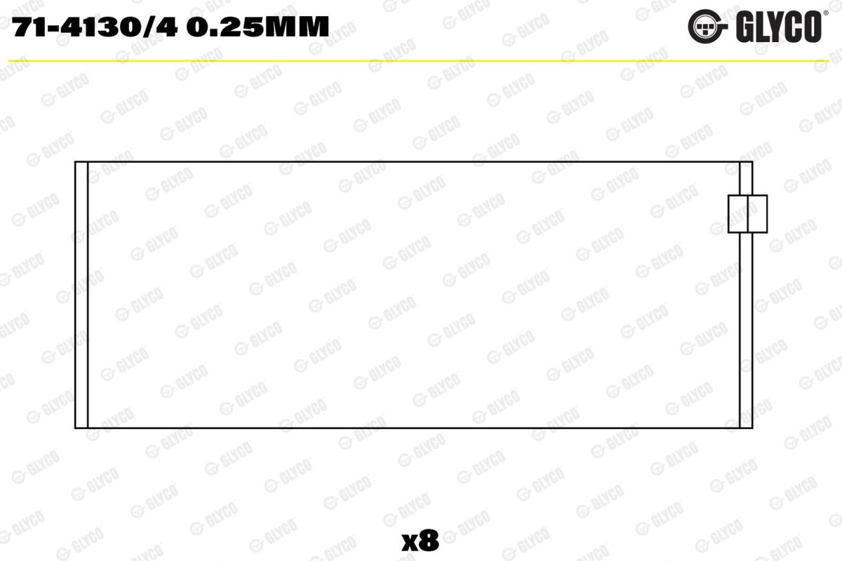 Шатунний підшипник MULTICAR FUMO, M26, IVECO DAILY I, DAILY II, DAILY III, POWER DAILY, RVI B, MASCOTT, MESSENGER, ALFA ROMEO AR 6, AR 8, CITROEN JUMPER I, JUMPER II 8140.07-S9W702 06.74- фото 2