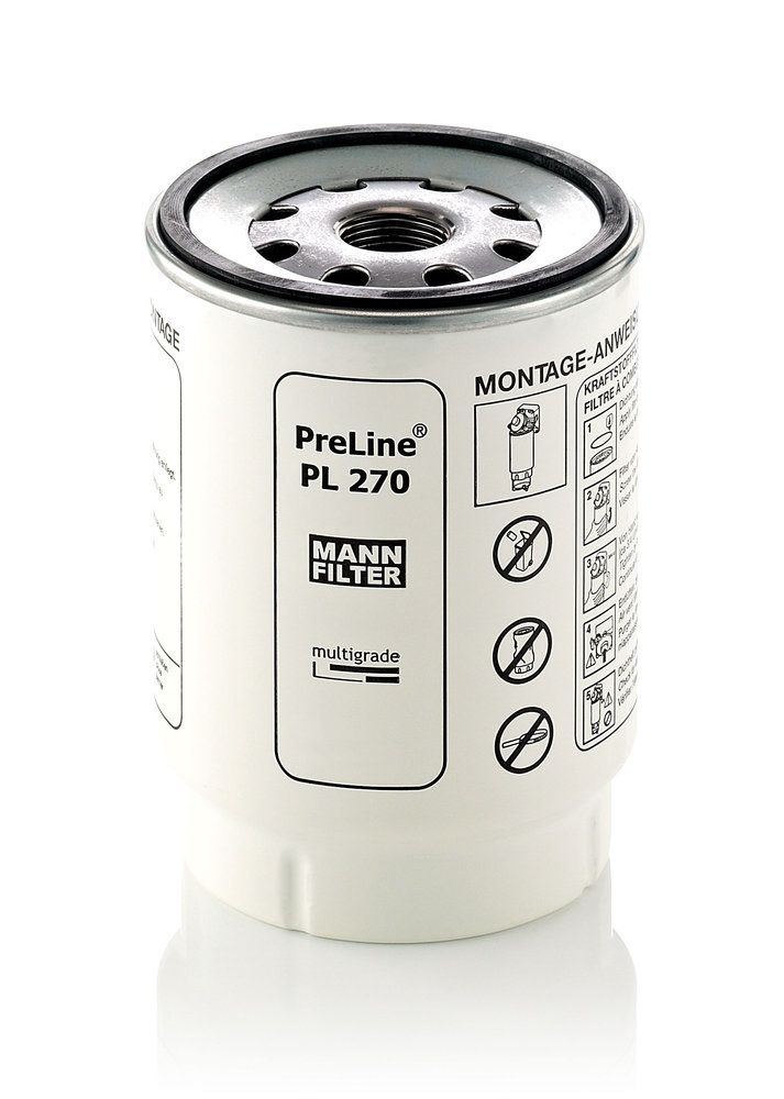 Паливний фільтр (фільтр, що вгвинчується) DOOSAN DL200, DX140LC, DX140W, DX180LC, DX190W, DX225LC, DX225NLC, ROSTSELMASH 530, 410, 420 фото 3