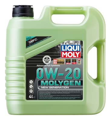 Олива моторна Molygen New Generation 0W-20 4л LIQUI MOLY (21357) Liqui Moly фото 5