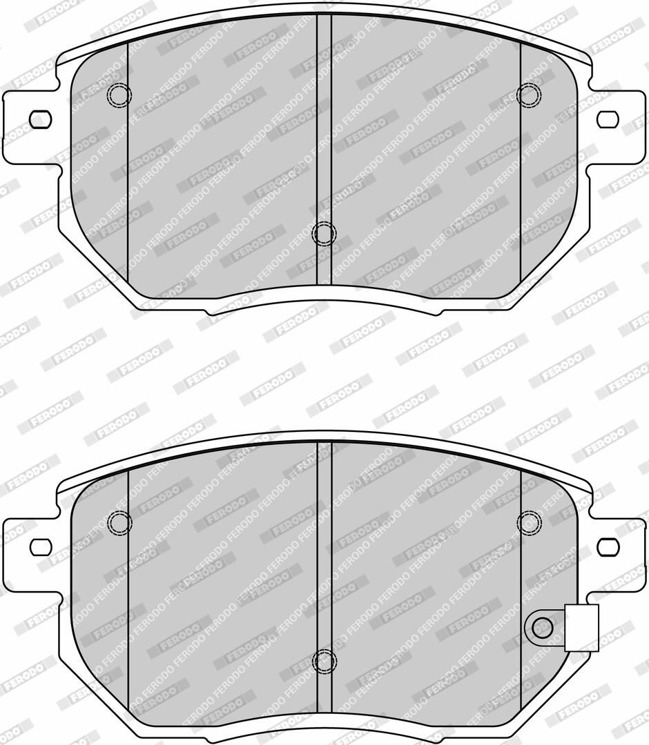 Колодки гальмівні дискові NISSAN MAXIMA / MAXIMA QX V (A33) 2.0 1999.04-2003.11 FERODO (FDB1786) Ferodo фото 6