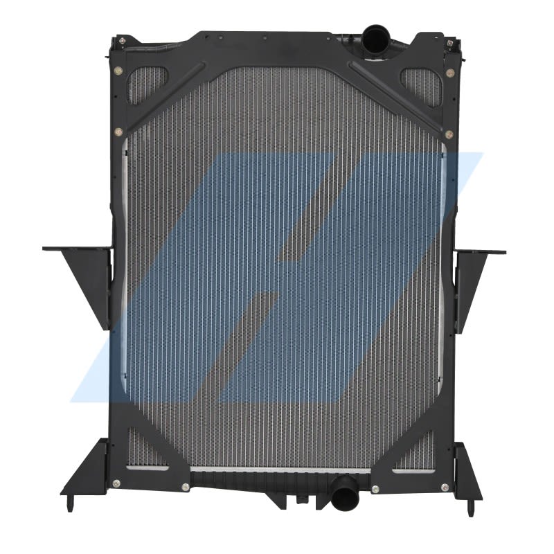 Радіатор двигуна (з рамою, нижні кронштейни) VOLVO FM, FM10, FM12, FM7, FM9 D10A320-D9B380 08.98- фото 3