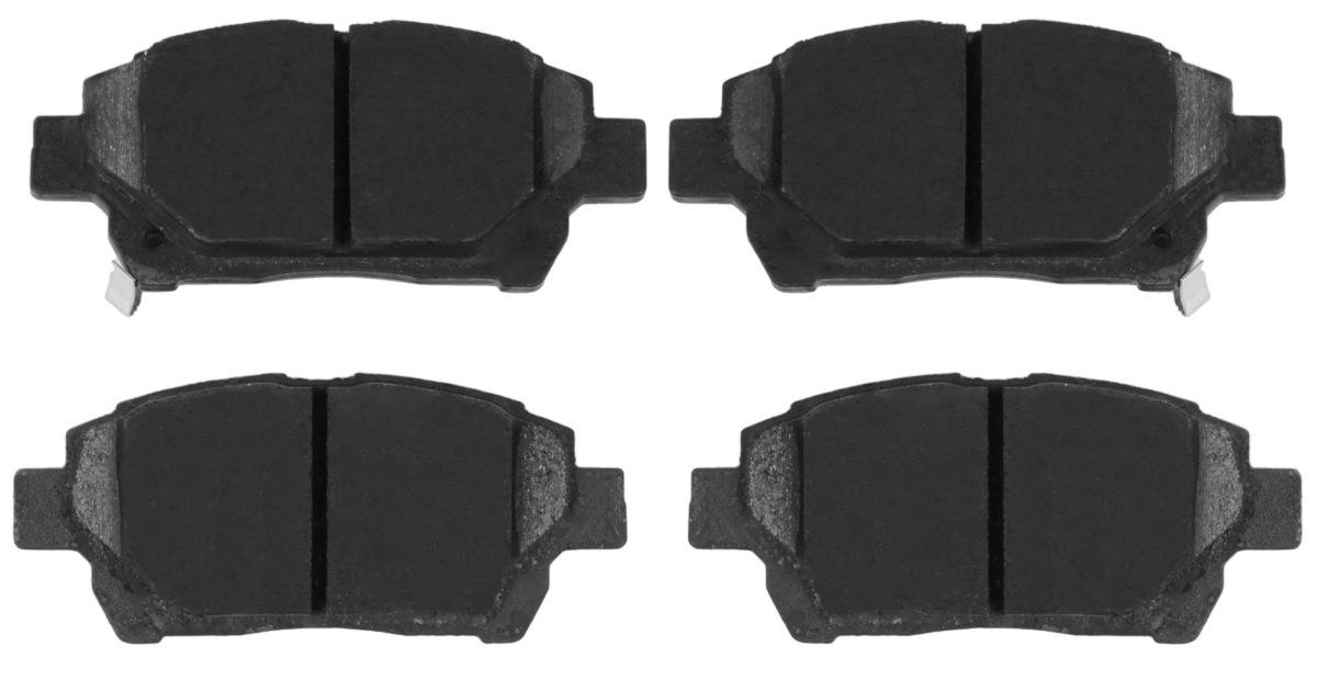 Комплект гальмівних колодок передн , TOYOTA BB I, COROLLA, COROLLA VERSO, IQ, PRIUS, PROBOX / SUCCEED, YARIS, YARIS VERSO, ASTON MARTIN CYGNET 1.0-1.8 04.99-06.20 фото 4