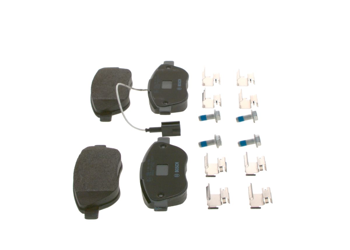 Колодки гальмівні дискові FIAT LINEA (323_, 110_) 1.4 2006.10- BOSCH (0 986 424 596) Bosch фото 6