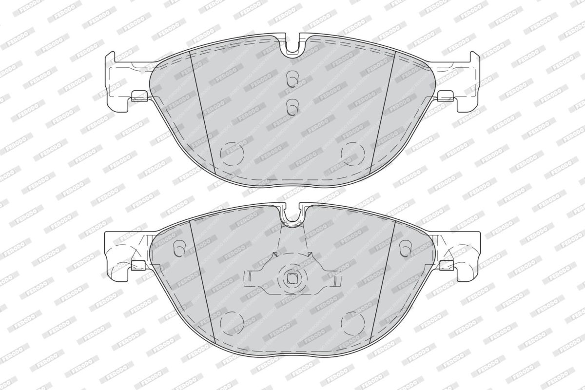 Колодки гальмівні дискові BMW 5 (F10) 2.0 2009.01-2016.10 FERODO (FDB4285) Ferodo фото 5