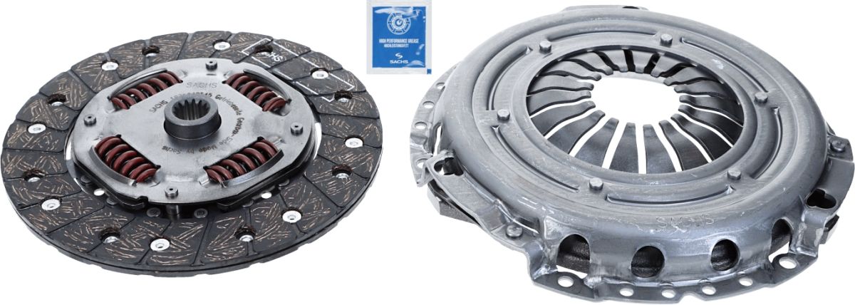 Комплект зчеплення OPEL ASTRA G ЛІФТБЕК (T98) 1.4 (F69) 2007.09 - 2009.12 SACHS (3000 836 101) SACHS фото 5