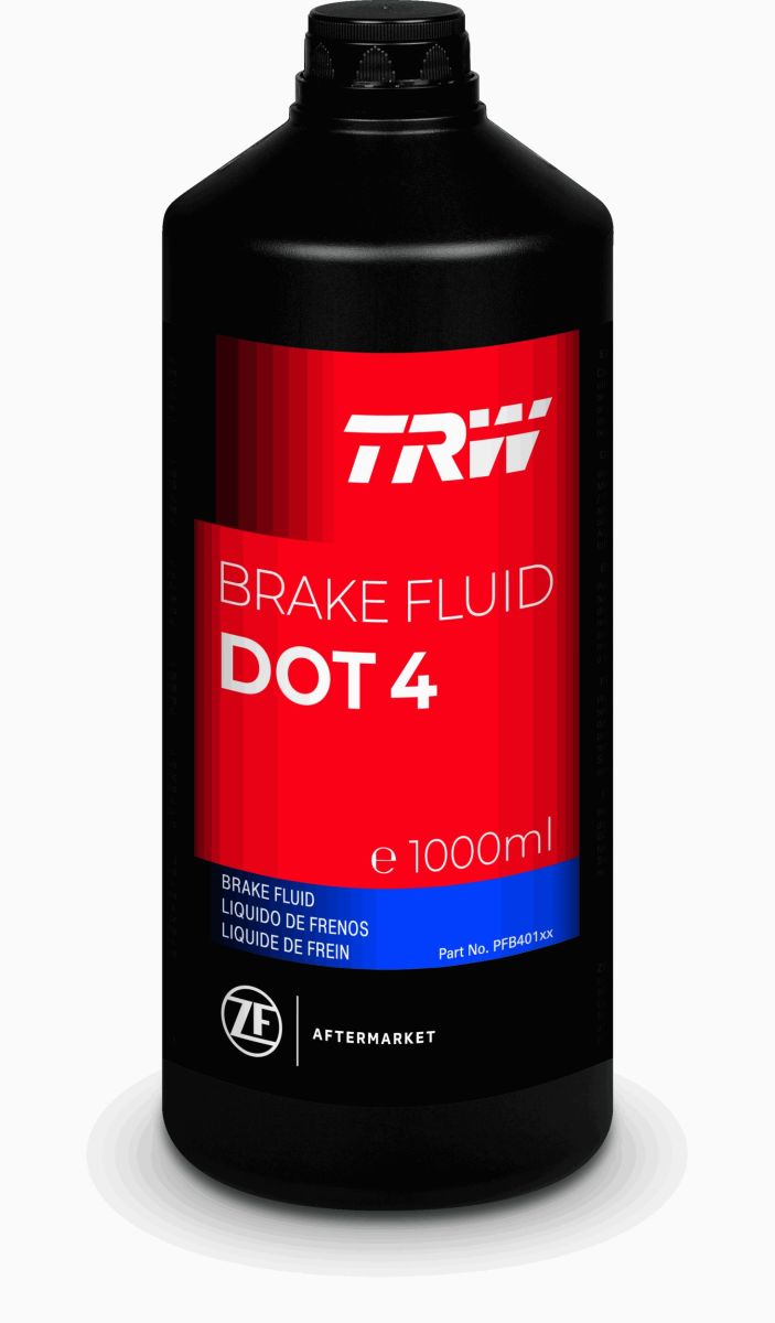 Рідина гальмівна DOT 4 1 л DOT4 1L ГОДИНУ 260 °C TRW (PFB401SE) TRW фото 5