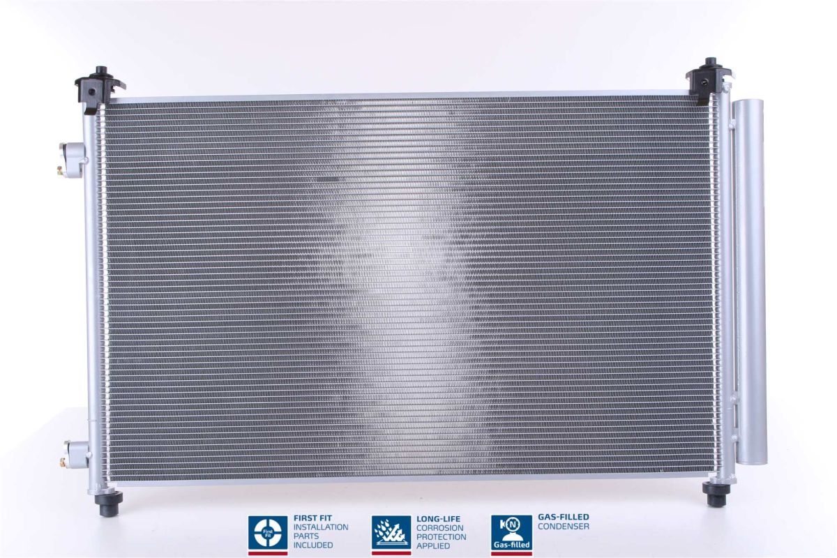 Конденсер кондиціонера MAZDA CX-9 (07-) 3.5I-3.7I-V6/M/A/AC+(01/07-) OE TD11-61-480A NISSENS (940253) Nissens фото 5