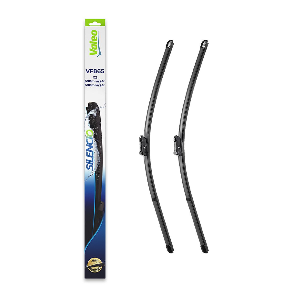 Щітка склоочисника К-Т БАСКАРКАСНИЙ SILENCIO®/600/600 MM/VF865 VALEO (577865) Valeo фото 6