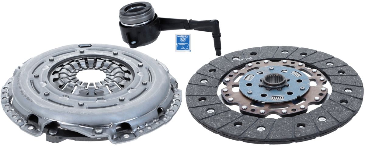 Комплект зчеплення (240мм) AUDI A3, Q3, TT, SEAT ALHAMBRA, ALTEA, ALTEA XL, ATECA, LEON, LEON SC, LEON ST, TARRACO, TOLEDO III, SKODA KODIAQ I, OCTAVIA II, OCTAVIA III, OCTAVIA IV 1.4-3.2 02.03- фото 3