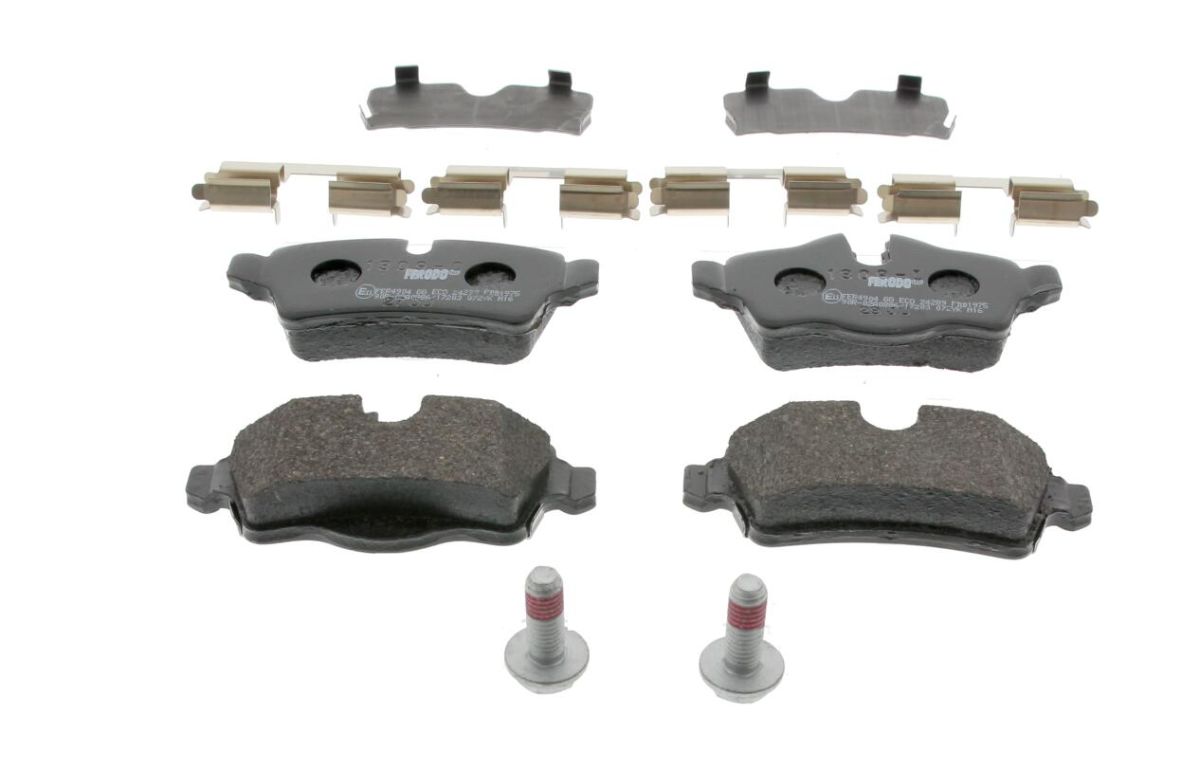 Колодки гальмівні дискові MINI MINI (R56) 1.4 2005.11-2014.01 FERODO (FDB1975) Ferodo фото 4